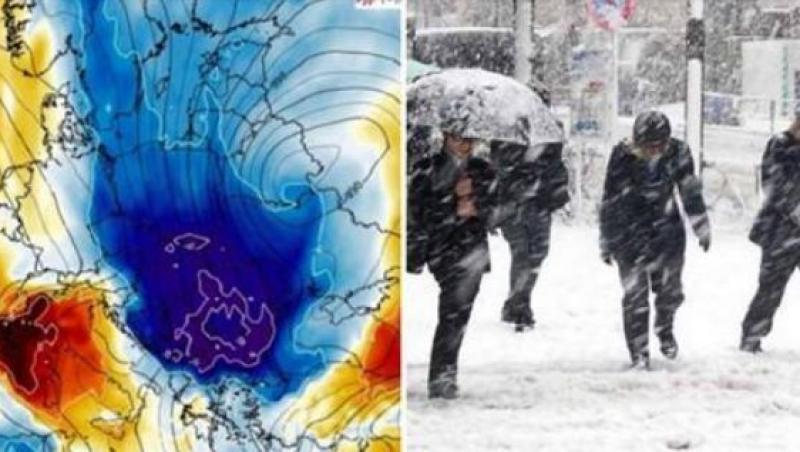Meteorologii anunță urgie albă în România. Vom îngheţa la - 20 de grade Celsius