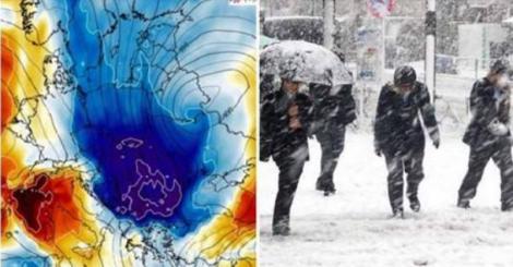 Meteorologii anunță urgie albă în România. Vom îngheţa la - 20 de grade Celsius