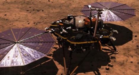 Moment istoric pentru NASA! Sonda Insight a ajuns pe Marte, după ”șapte minute de teroare”
