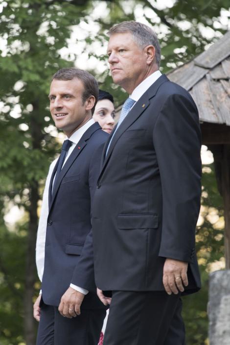 Emmanuel Macron și Klaus Iohannis întâlnire la Élysée. Ce vor discuta