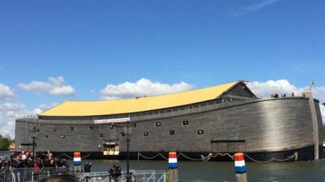 Imagini video spectaculoase! Un tâmplar danez a construit ,, Arca lui Noe" a zilelor noastre, respectând întocmai toate descrierile din Biblie!