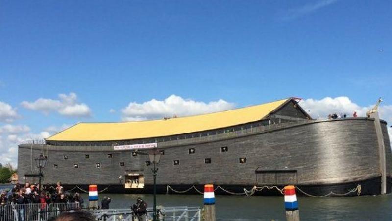 Imagini video spectaculoase! Un tâmplar danez a construit ,, Arca lui Noe