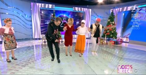 25 de ani de Antena 1. Alex Velea, provocat la dans de Nea Mărin! Final de excepție de ediție aniversară „Acces Direct”: cântec, dans și voie bună!