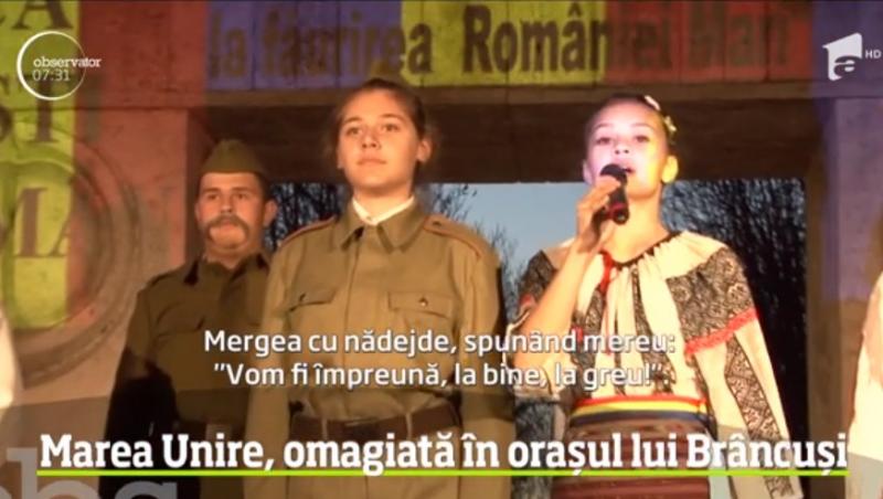 Tinerii dovedesc că își iubesc țara! În an Centenar, Marea Unire a prins VIAȚĂ pe operele lui Constantin Brâncuși