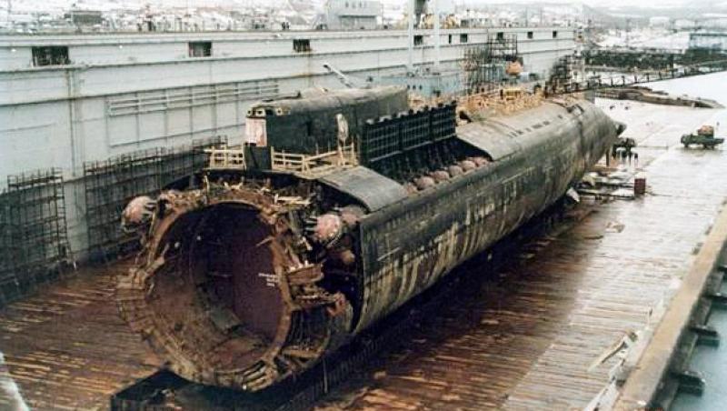 adevăratul submarin Kursk, după tragedie