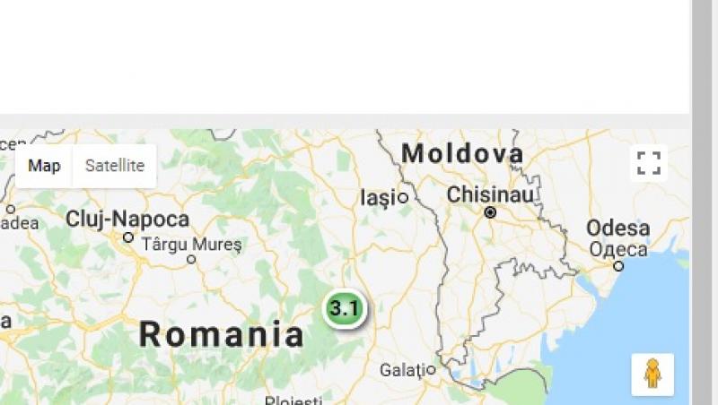Cutremur în România, în urmă cu puțin timp! Ce magnitudine a avut