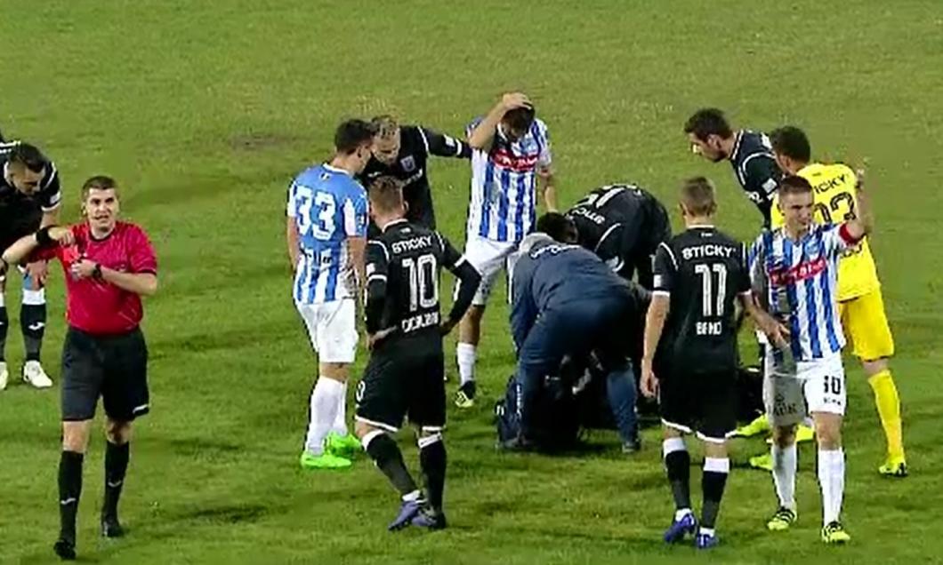 Laurențiu Rus a primit o veste ȘOC! Comisia de disciplină l-a PEDEPSIT dur ca urmare a faultului comis la meciul cu CS U Craiova