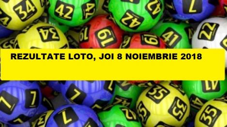 Update:Rezultate Loto 6 din 49, Loto 5 din 40, Joker și Noroc. Numere câștigătoare 8 noiembrie 2018