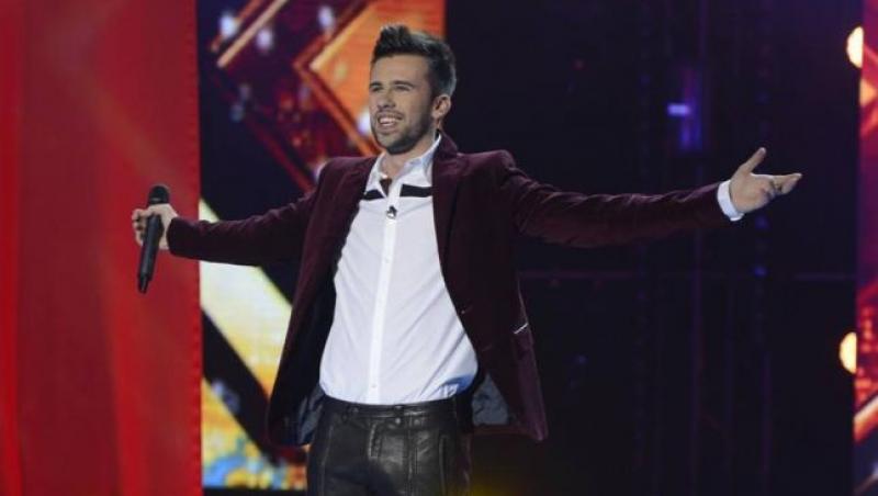 Florin Ristei, în culise la ”X Factor”: ”A fost cea mai tare cântare din viața mea”