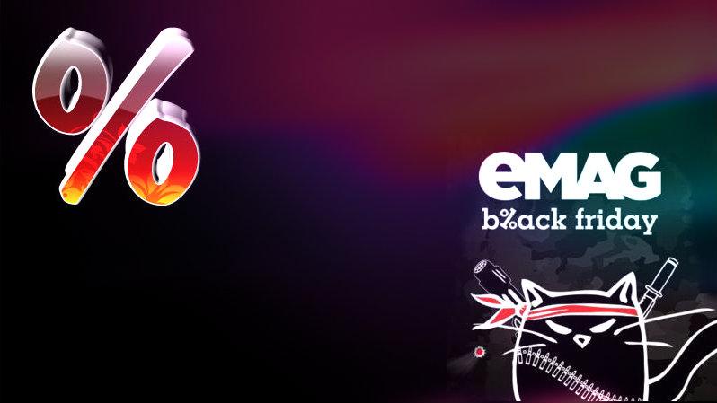Black Friday 2018 eMAG. 3 milioane de produse cu Reduceri WOW