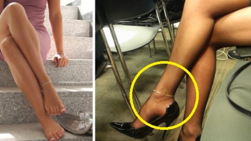 Ce înseamnă dacă o femeie poartă brățară la picior! Mesajul secret pe care îl transmite