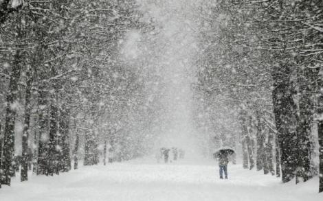 ANM a emis prognoza pentru toată luna decembrie. Vremea de Sărbători aduce ninsori, vânt și viscol