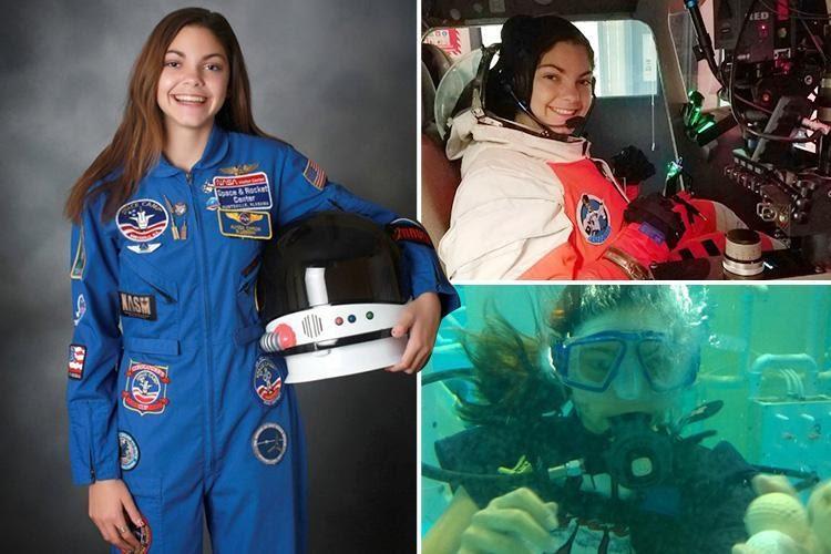 Are 17 ani și este cel mai t&acirc;năr astronaut din &icirc;ntreaga lume. Alyssa Carson, prima persoană care ar putea ajunge pe Marte
