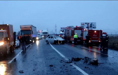Noi informații despre accidentul de la intrarea în Buzău, ce s-a soldat cu cinci victime! Ce au descoperit oamenii legii