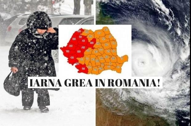 Prognoza iarna 2018. Se anunţă viscol şi ger năprasnic. Noi estimări făcute de meteorologi