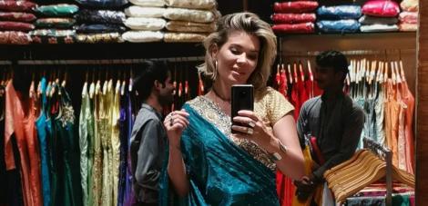 Gina Pistol, îndrăgostită de sari-urile indiene: "India şi-a pus amprenta puternic asupra mea"