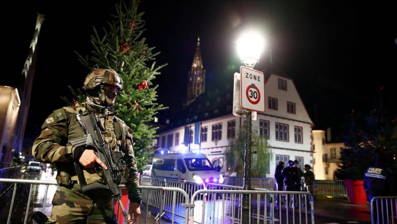 A fost împușcat mortal! Bărbatul care a comis atacul de la târgul de Crăciun din Strasbourg a fost prins de poliție