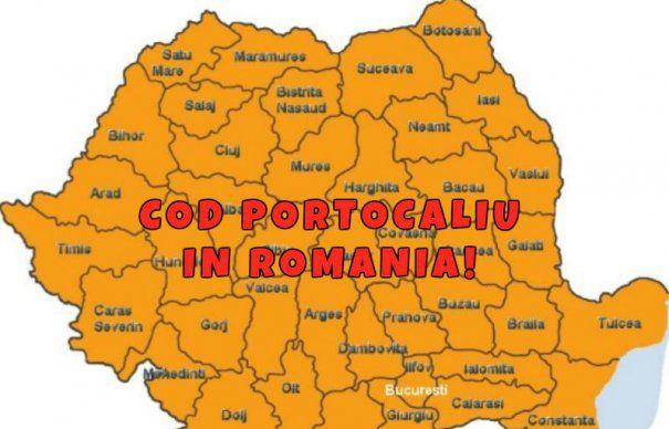 COD portocaliu ACTUALIZAT! Nu scăpăm de URGIE! Ce anunță meteorologii pentru zilele viitoare!