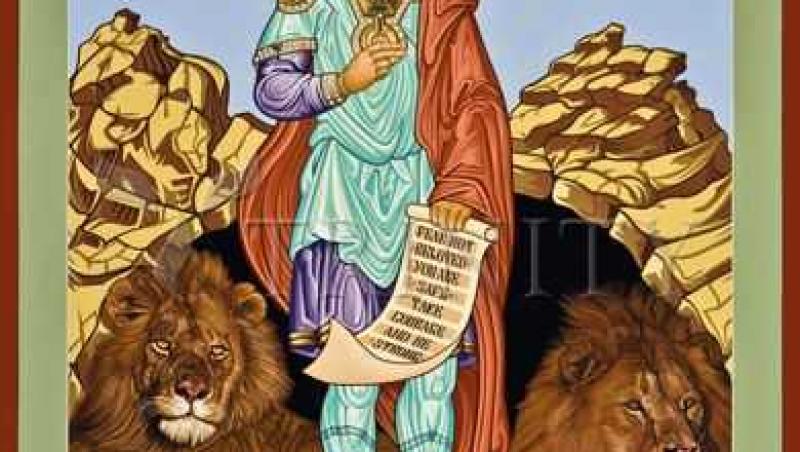 Sfântul Daniel, 17 decembrie. Profețiile prorocului din groape cu lei