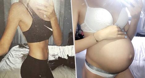 O adolescentă a avut parte de șocul vieții ei! A aflat că este însărcinată în nouă luni, deși abdomenul său era perfect tonifiat – FOTO
