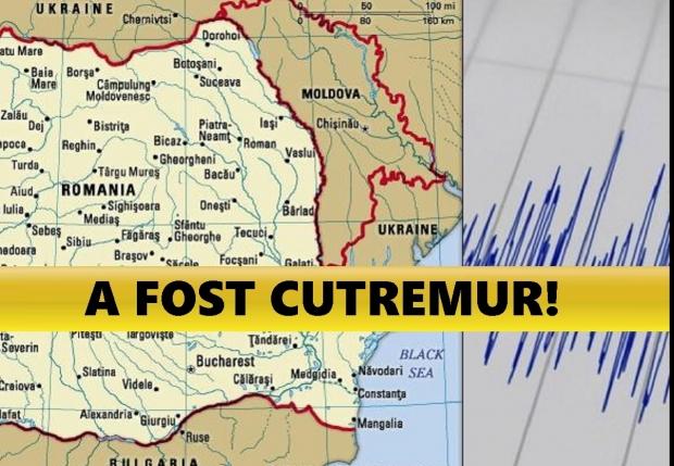 A fost cutremur! Seism de mare intensitate &icirc;n Rom&acirc;nia, miercuri după-amiază