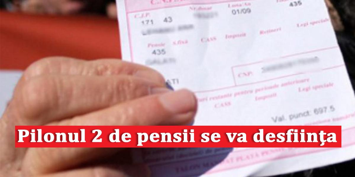 Scenariu sumbru lansat &icirc;n urmă cu puțin timp! Pilonul II de pensii va dispărea