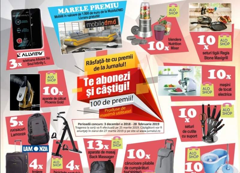 Te abonezi la Jurnalul şi &icirc;ţi mobilezi casa!