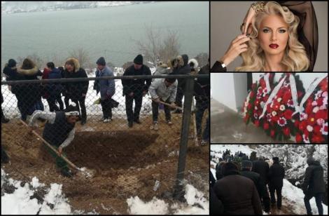VIDEO| Anca Pop a fost înmormântată lângă Dunăre, așa cum și-a dorit. Cu ultimele puteri, familia a condus-o pe ultimul drum