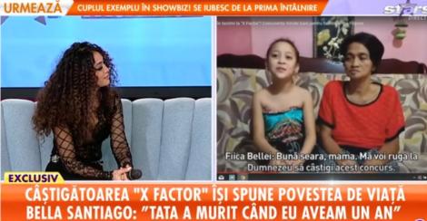 Bella Santiago, câștigătoarea „X Factor”! A avut o copilărie chinuită și tot ce și-a dorit a fost să-și ajute fetița