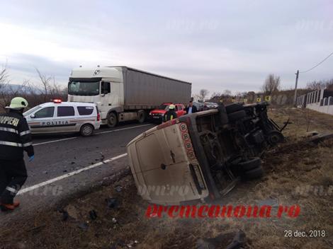 Accident rutier grav în Vaslui: Sunt 18 victime! Autoritățile au activat planul roșu de intervenție