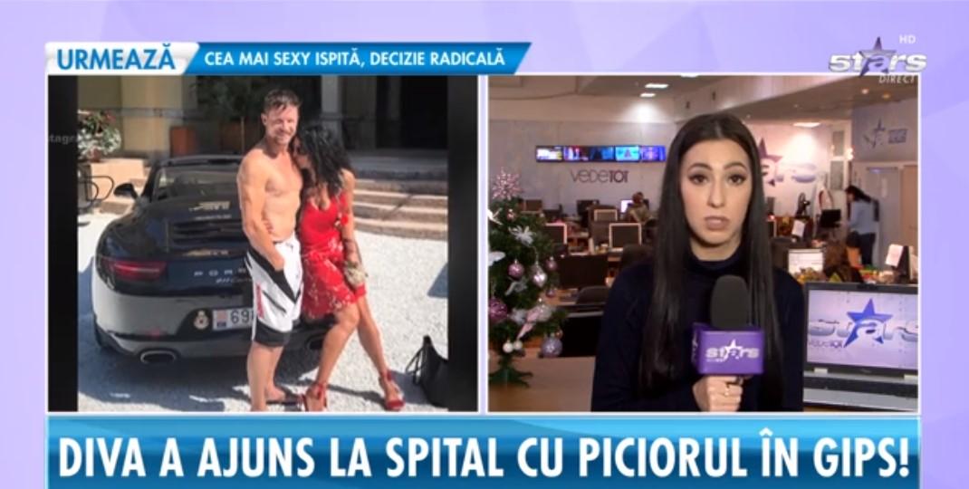 Mihaela Rădulescu a ajuns la spital, cu piciorul rupt, din cauza fostului soţ. Bărbatul a călcat-o cu maşina, după un scandal monstru