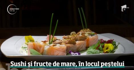 Fructele de mare și sushi-ul, cele mai sănătoase alternative pentru clasicul pește de Revelion