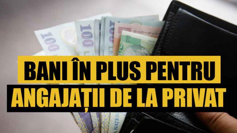 Al 13-lea salariu se acordă şi în mediul privat! Cine sunt românii care vor primi bani în plus în luna decembrie