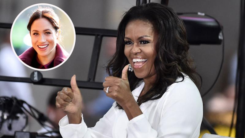 Ce sfaturi i-a oferit Michelle Obama lui Meghan Markle. Se pare că fosta Primă Doamnă nu a uitat de unde a plecat