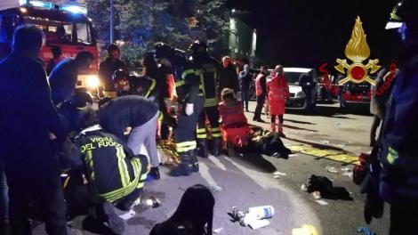 Tragedie într-un club din Italia. Șase oameni au murit și alții 100 sunt răniți, totul dintr-o prostie! - VIDEO