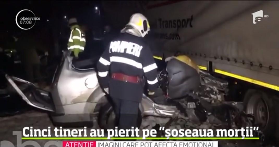 Tragedie pe &bdquo;Șoseaua Morții&rdquo;: cinci tineri au murit &icirc;ntr-un accident extrem de violent! VIDEO
