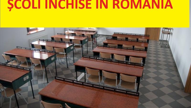 BREAKING NEWS. Mai multe școli din România AU FOST ÎNCHISE!! Ministerul a făcut anunțul!