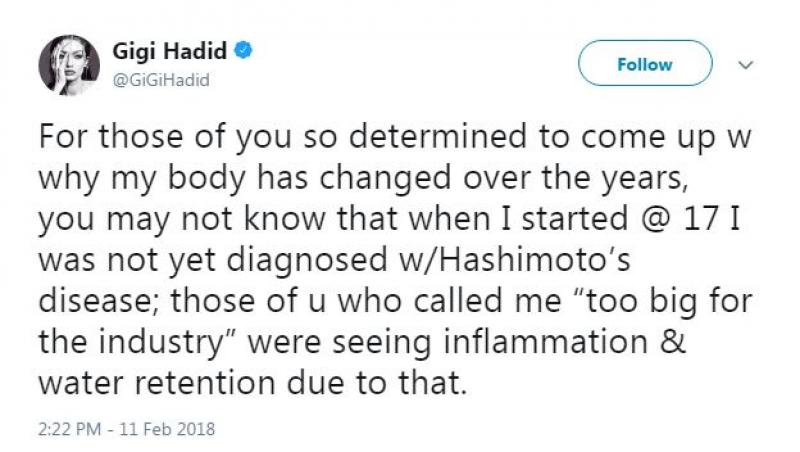 Gigi Hadid le răspunde celor care spun despre ea că se droghează! Așa se apără cunoscutul model