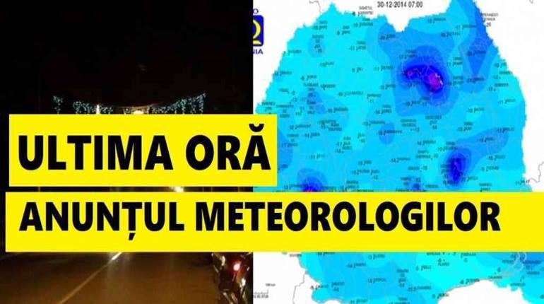 Prognoza meteo pentru următoarele săptăm&acirc;ni. Vremea se schimbă radical. Autoritățile se pregătesc