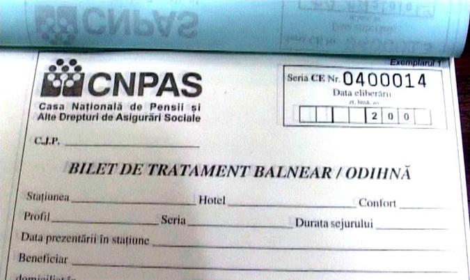 Bilete tratament balnear 2018: Noile condiții de a beneficia de bilete la tratamente