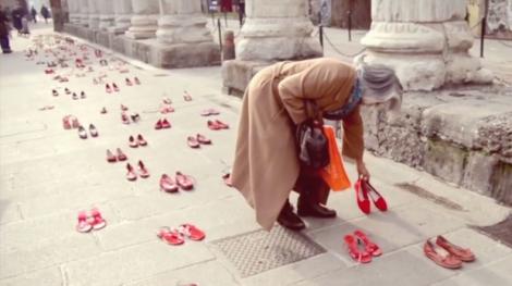 ”Dragostea poartă pantofii roșii”, azi, de Ziua Iubirii. Spune STOP VIOLENȚEI în familie