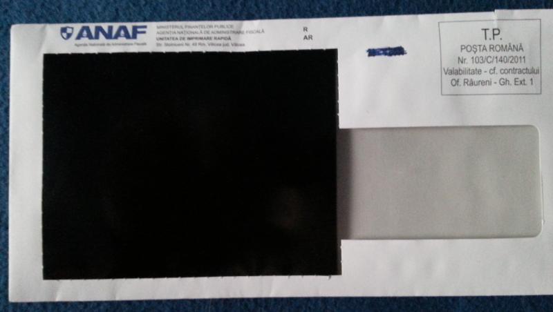 ANAF, informații de ultimă oră! Ce se va întâmpla cu plicurile trimise de FISC contribuabililor