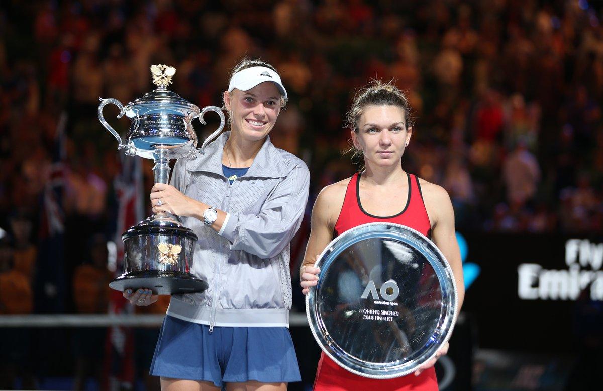 Simona Halep, votată jucătoarea lunii ianuarie de fanii tenisului! Victorie categorică în fața Carolinei Wozniacki