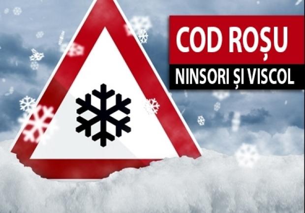 ATENŢIONARE de călătorie! Este COD ROŞU de ninsori şi v&acirc;nt puternic &icirc;n Bulgaria