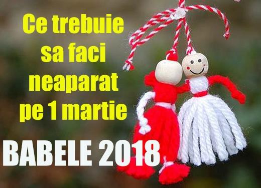 Tradiţii şi superstiţii de BABE 2018: Cum &icirc;ţi alegi BABA de primăvară &icirc;n acest an şi ce trebuie să faci neapărat pe 1 martie pentru noroc