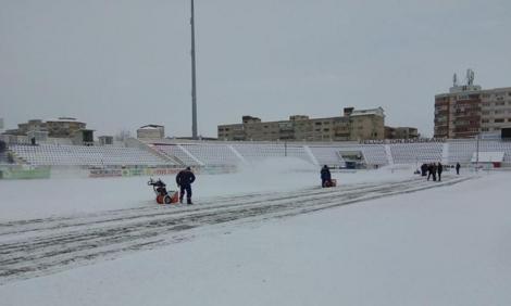 Cupa României, sub zăpezi și ger! Un meci a fost deja amânat, iar FCSB cere amânarea meciului de la Sibiu. Decizia luată de FRF