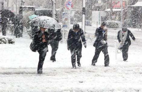 România, lovită puternic de iarnă! Meteorologii au făcut anunţul: COD PORTOCALIU DE VREME REA: ger, ninsori, viscol