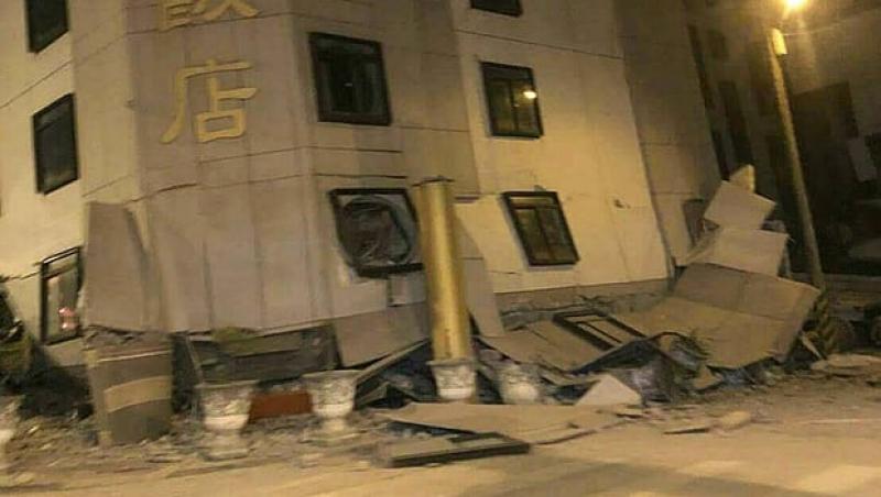 ULTIMA ORĂ! Cutremur puternic de 6.4 grade, în Taiwan. Imaginile dezastrului