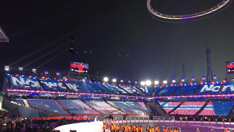 GALERIE FOTO: Ceremonie de deschidere spectaculoasă a Jocurilor Olimpice de iarna de la PyeongChang! România participă cu 28 de sportivi