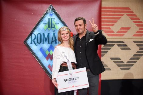 Câștigătoarea “Ie, Românie” – Bucovina este o viitoare cântăreață de muzică populară